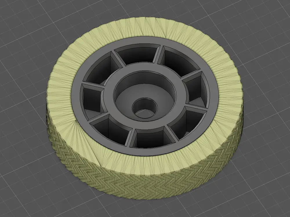 Cart wheels & TPU tires