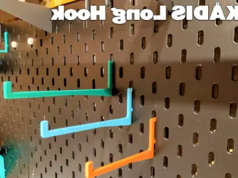 Conjunto de ganchos largos IKEA Skadis [Nueva versión]
