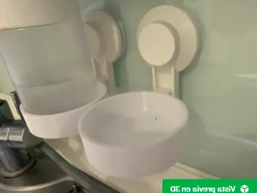 Dispensador de jabón y soporte para bandeja de jabón Tisken