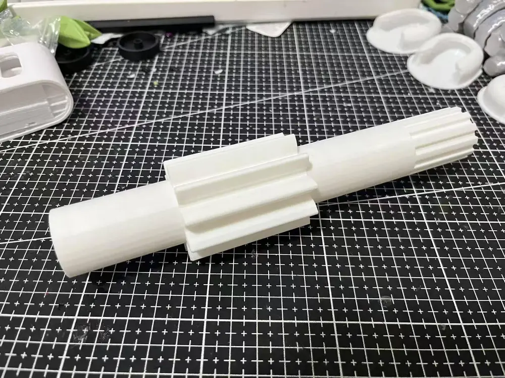 长齿轮模型