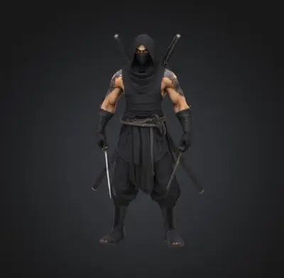 World of Warcraft ninja figure