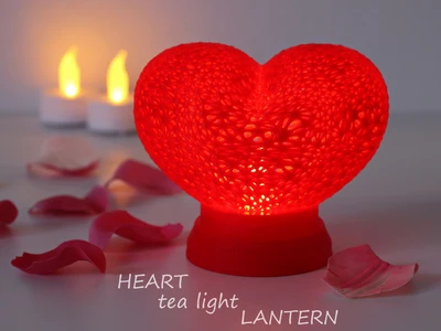 Heart Tealight Lantern