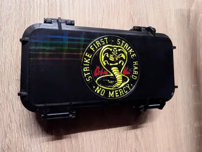 Flipper Zero Cobra Kai Case With Cable Insert