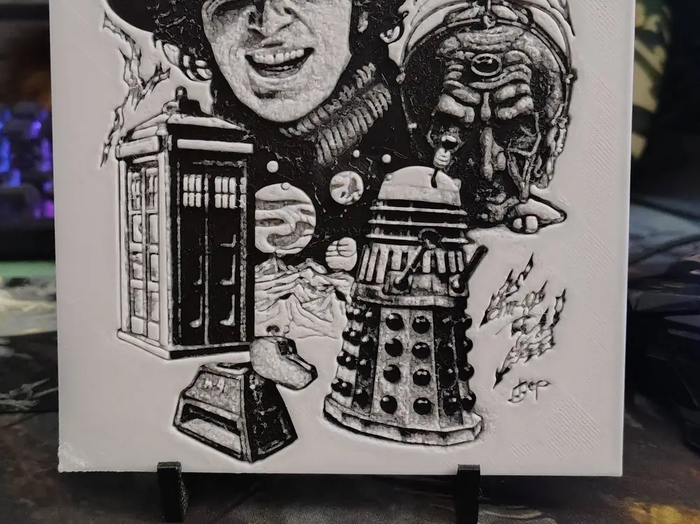 Doctor Who Tom Baker Hueforge