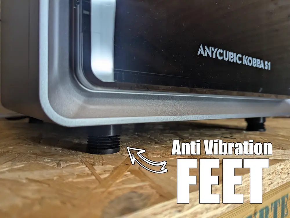 Anti Vibration Feet S1 Kobra
