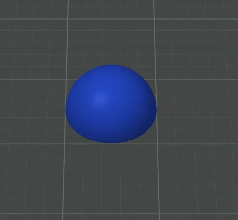 Demi sphere 50mm