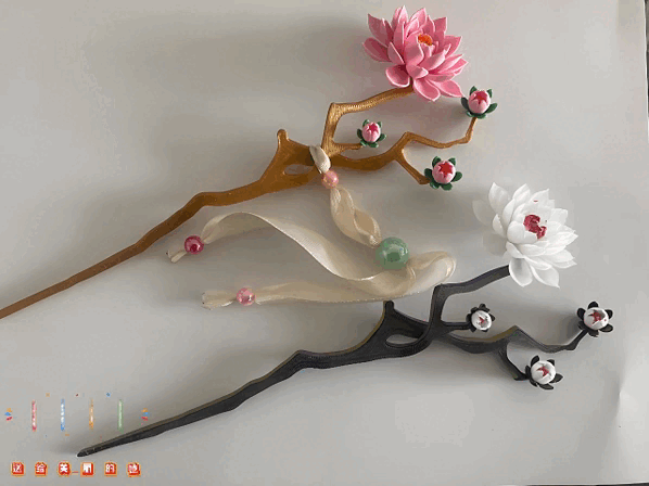 Meet spring Wooden Hairpin antiquities Mother's Day  发簪 逢春木簪 古风 母亲节
