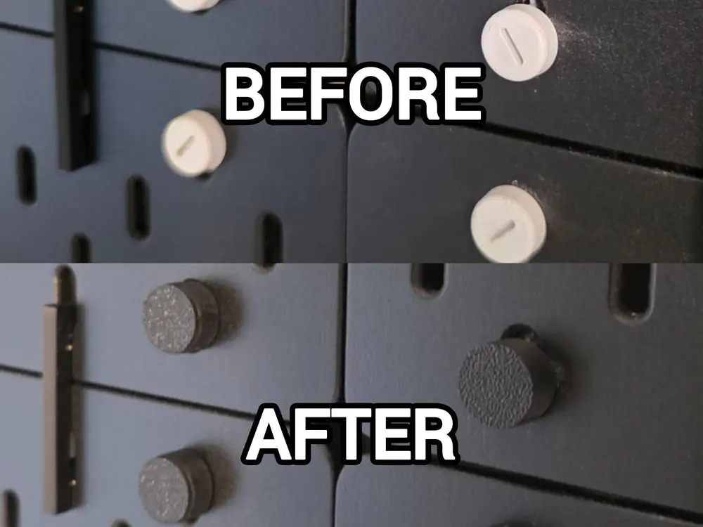 Ikea skådis screw cover