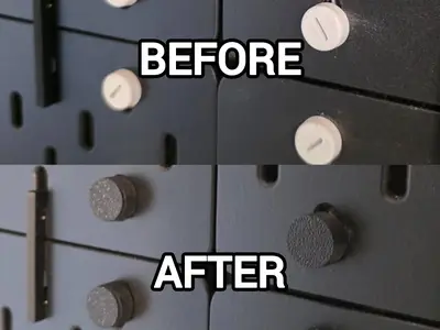 Ikea skådis screw cover