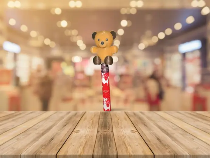 Teddy Bear Pencil Topper