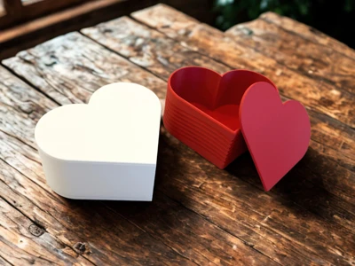 Mother's Day Heart Box (fast printing) / Gift box
