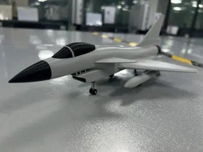 歼10-J10战机分件打印