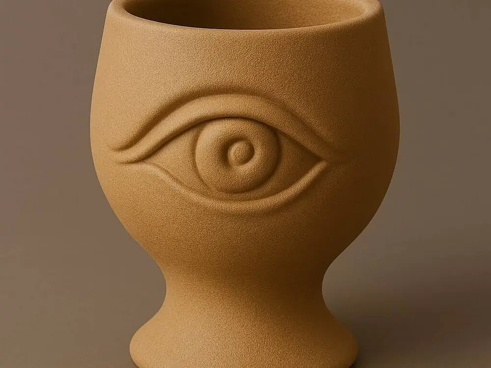 Eye Chalice Planter & Vase
