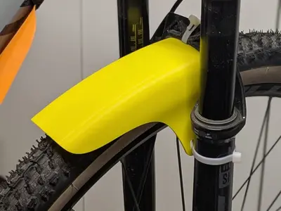 Mud guard for MTB bike