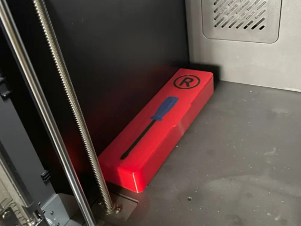 Anycubic Kobra S1 internal toolbox
