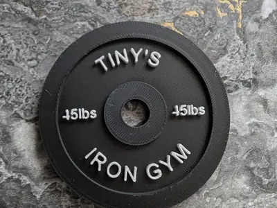 Weight coaster