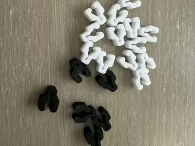 汽车窗帘配件卡扣--工轨丁字滑轨导轨滑道