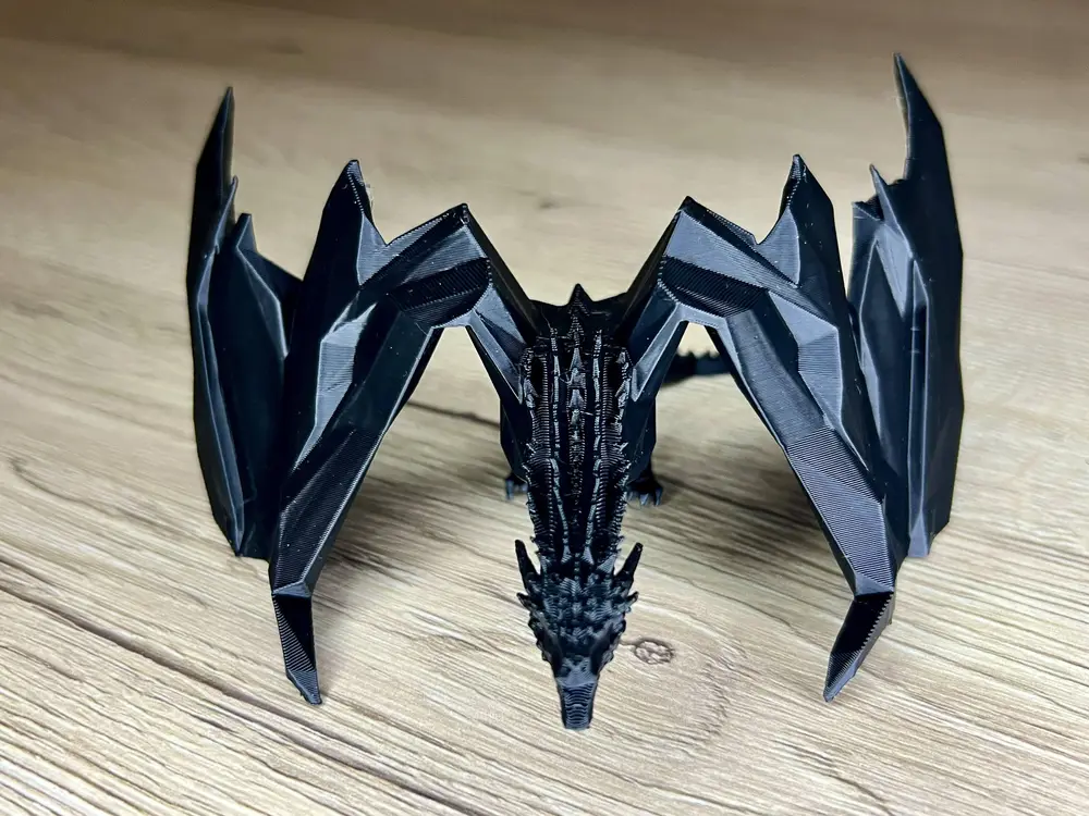 Low poly dragon