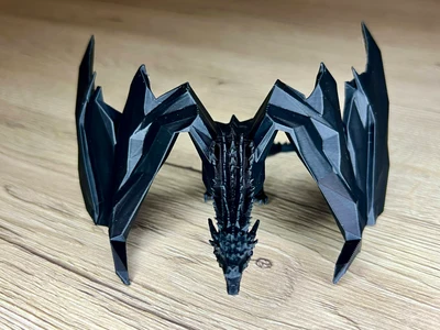 Low poly dragon