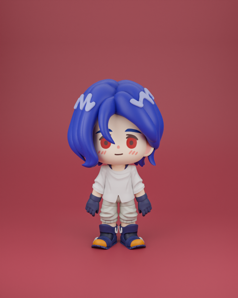 Chibit 110 : Shuji (Gundam GQuuuuuuX) - Makeronline - More