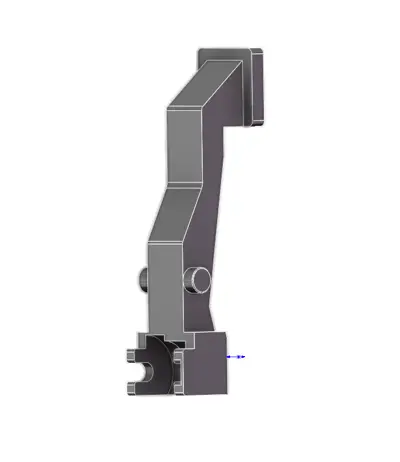 S1C Extruder gear bracket