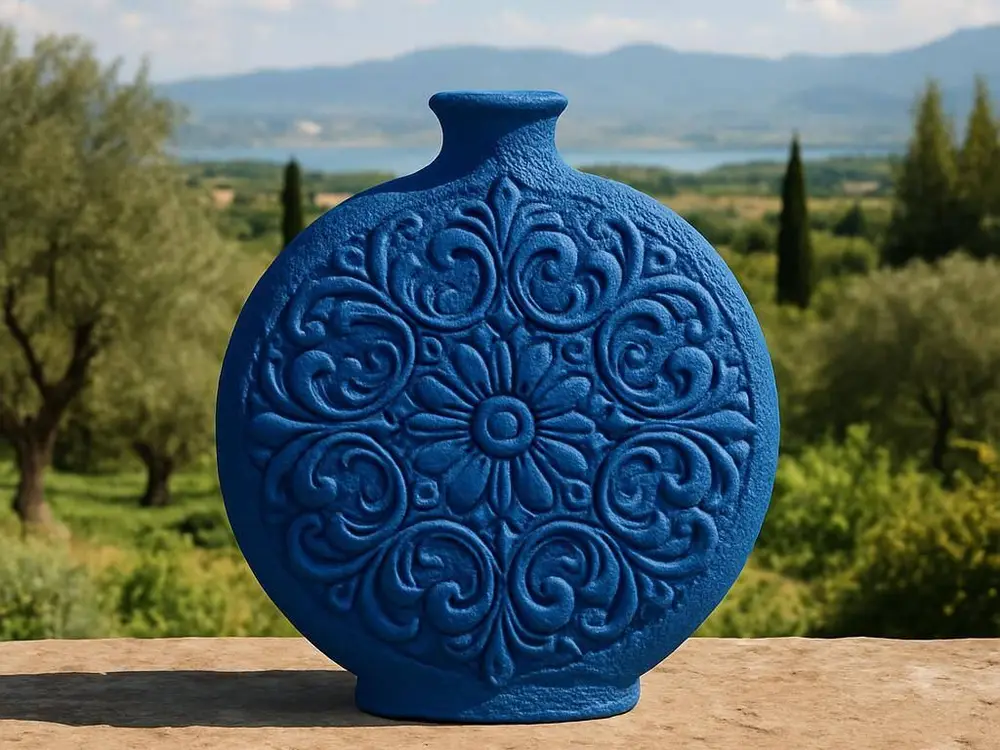 Sicilia Blu Vase