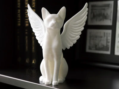 Cat with Angel Wings