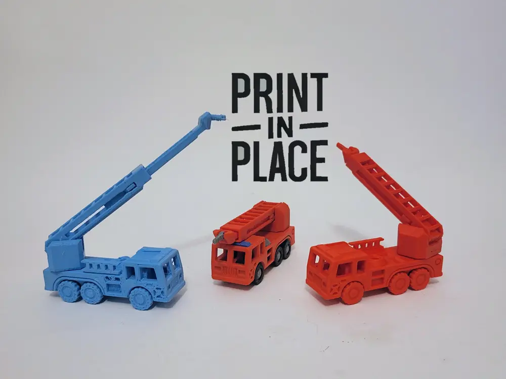 Print-In-Place Firetruck v2