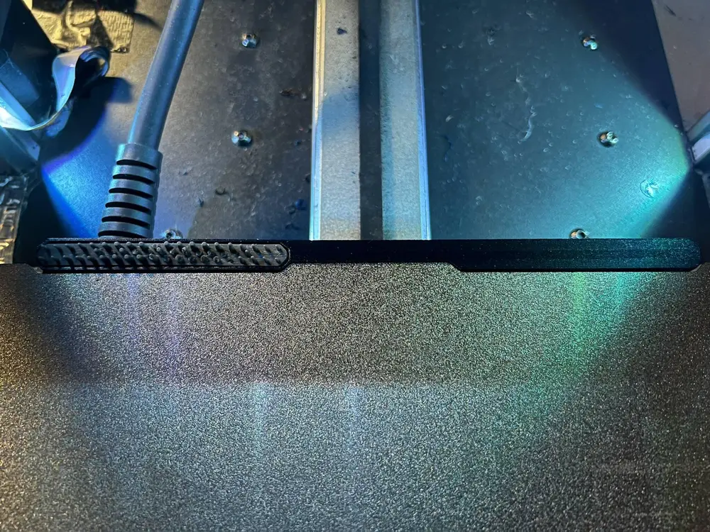 Stronger Rear Plate Guide with OEM Nozzle Wiper Pad Slot