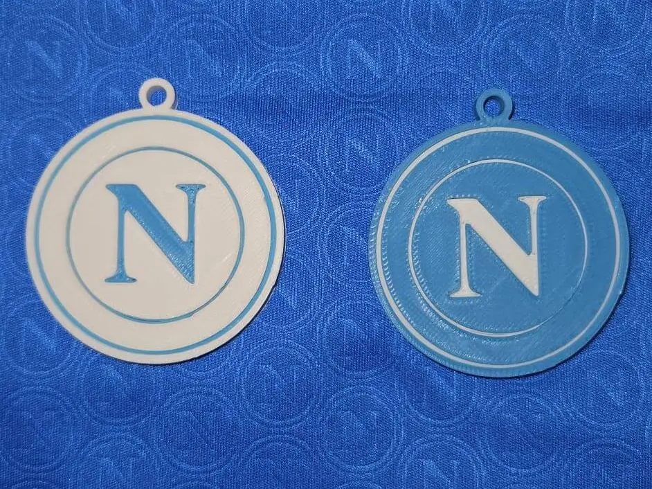 SSC NAPOLI 4 CHAMPION KEYCHAIN