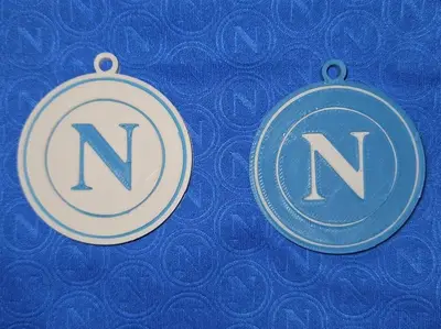 SSC NAPOLI 4 CHAMPION KEYCHAIN