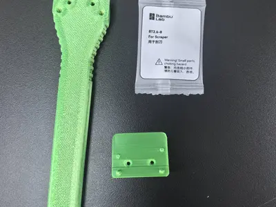 长柄精密刮刀 Long-handled precision scraper