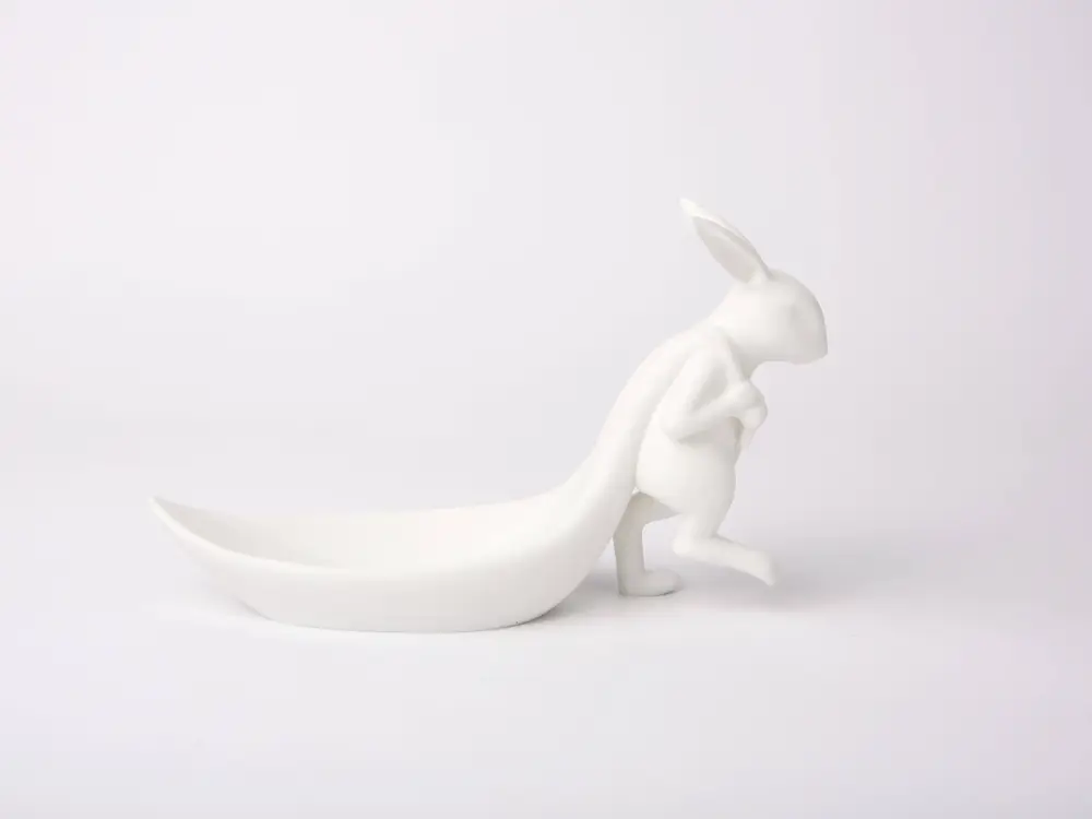 Charming Hare Decorative Tray