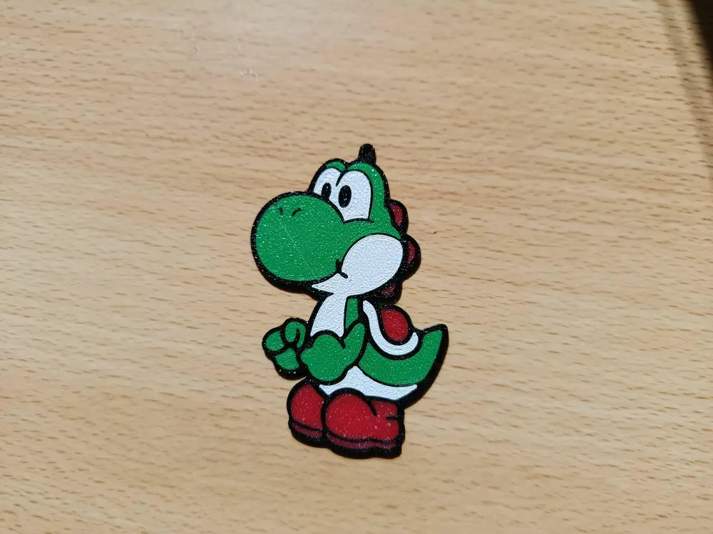 Multicolor Keychain Yoshi