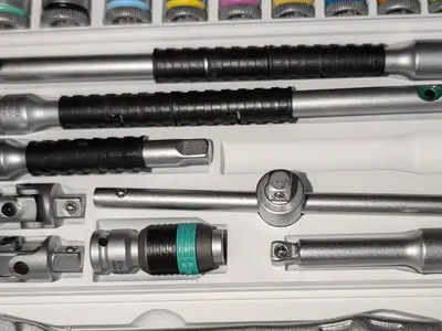 Gridfinity Wera 1/4" Drive Extensions Storage