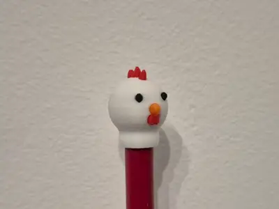Chicken - Pencil Topper