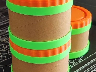 Spool Core Lid – Reuse ERYONE Spool Center as a Jar - MakerOnline 3D ...