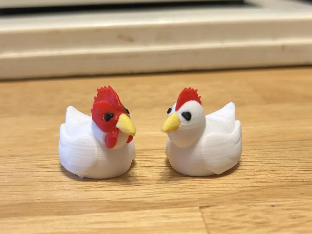 Mr and Mrs Chicken