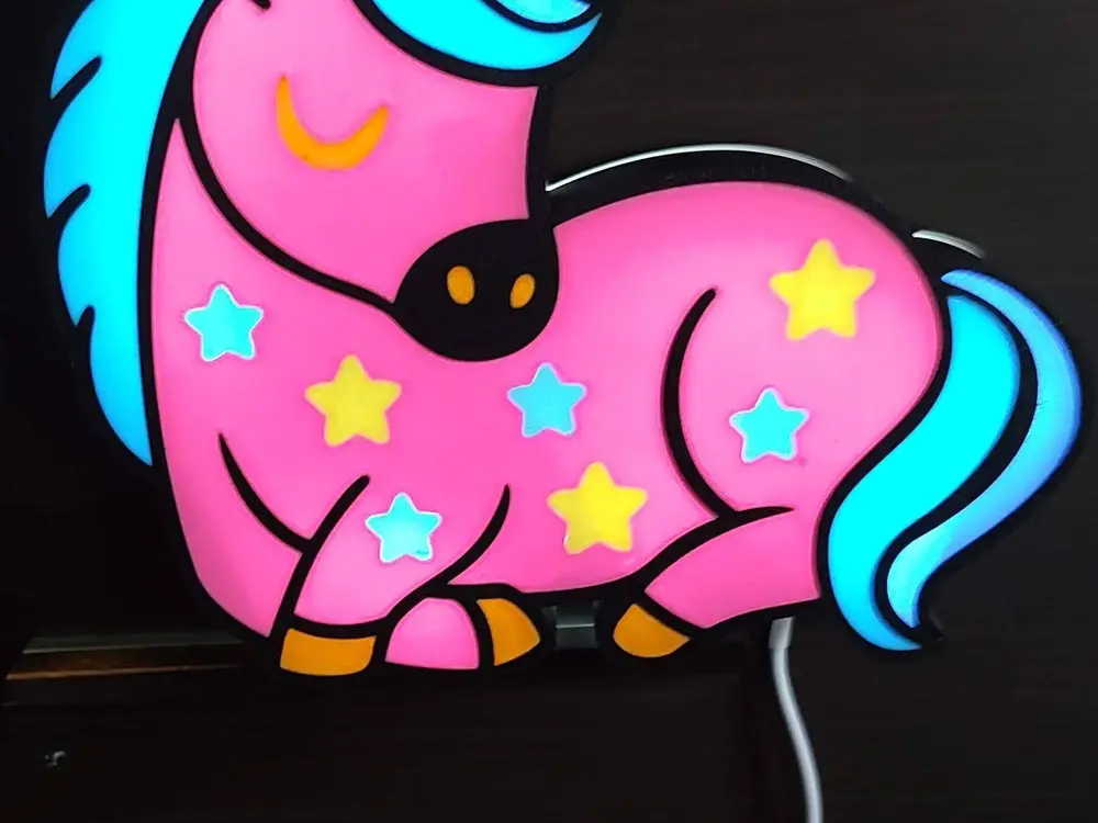 PONY Lightbox LED Lamp
