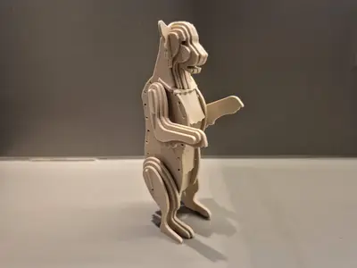 3D Bear Puzzle