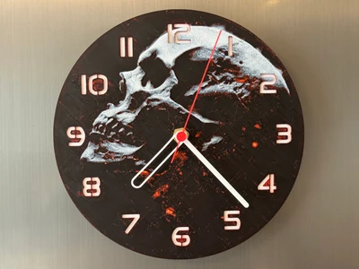 wall / desk clock Ashes