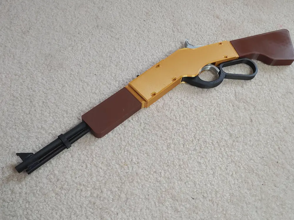 Lever Action Rubber Band Gun
