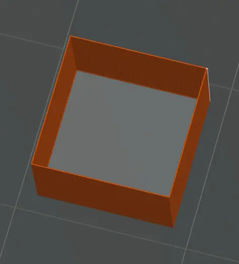 Wall thickness test 0.42 mm