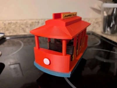 Mr Rogers Neighborhood Trolley - MakerOnline 3D Model | 3Drop