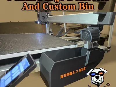 3 Max Purge (poop) Deflector and Precision fit Bin