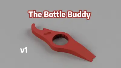 Bottle Buddy: Universal 3 in 1 Bottle Opener