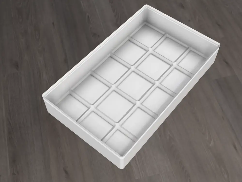Gridfinity thin bin 3x5x5u - 0.8 mm wall thickness