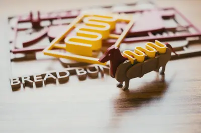 Sausage Dog Kit Card
