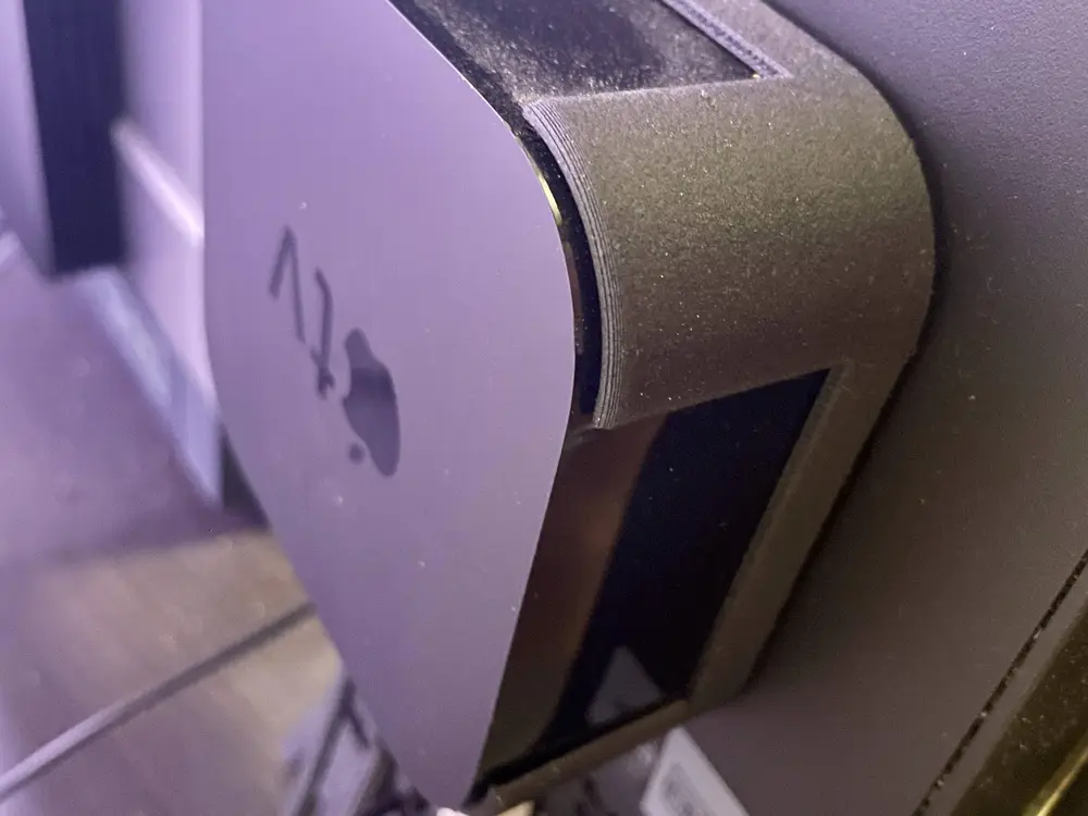 Apple tv stand wall