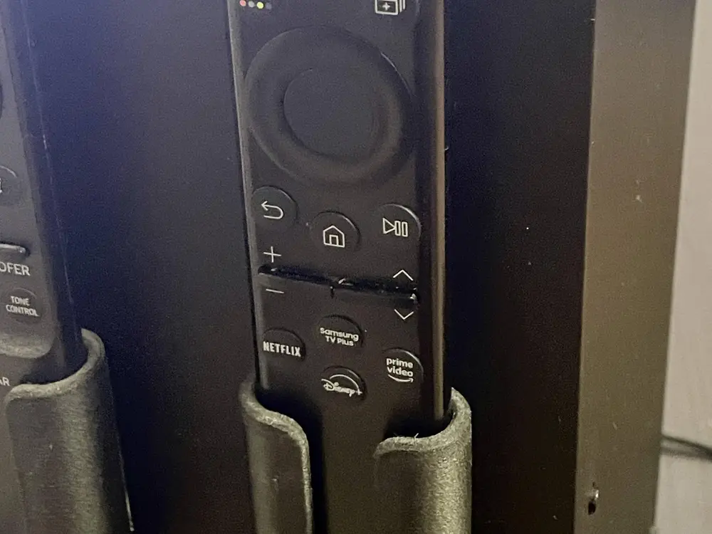 Samsung remote holder